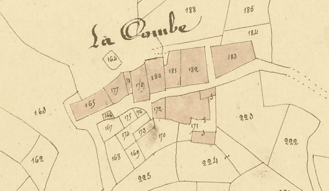 le bâti de la Combe