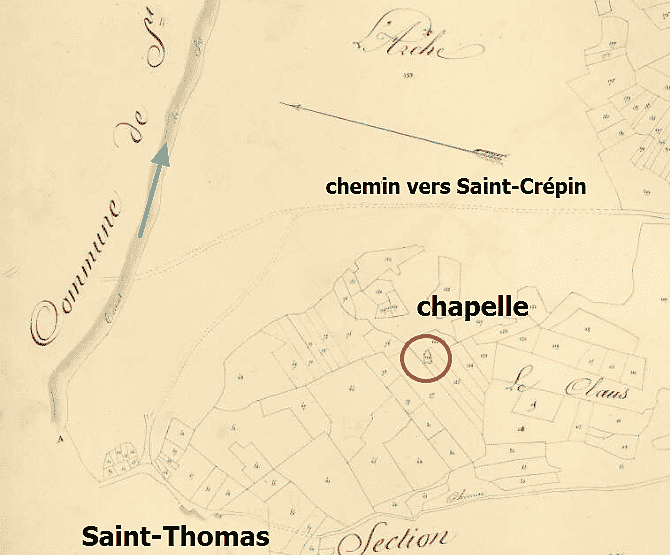 la chapelle de Saint-Thomas