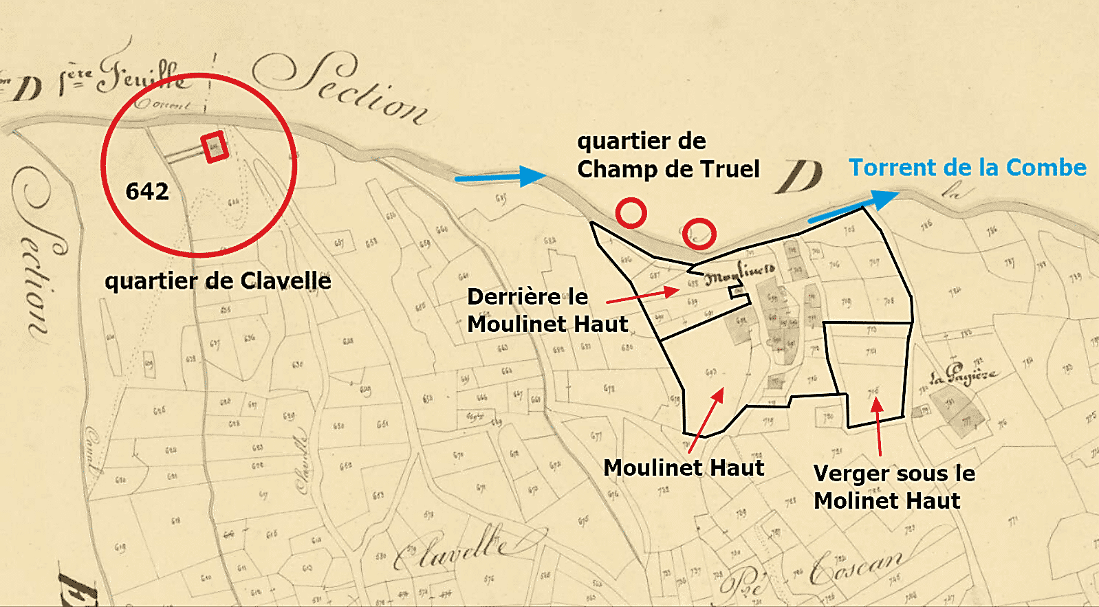 le quartier des Moulinets Hauts